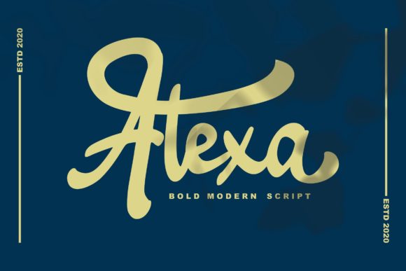Alexa Script: A Timeless Font for Creative Campaigns