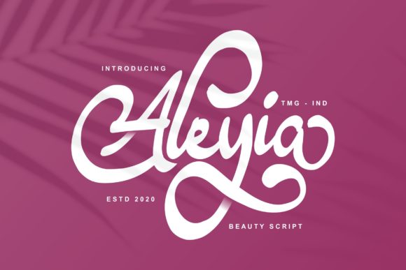 Aleyia Script: A Font That Speaks Volumes