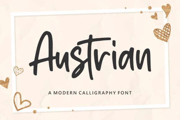Austrian Script: A Delicate Web Font