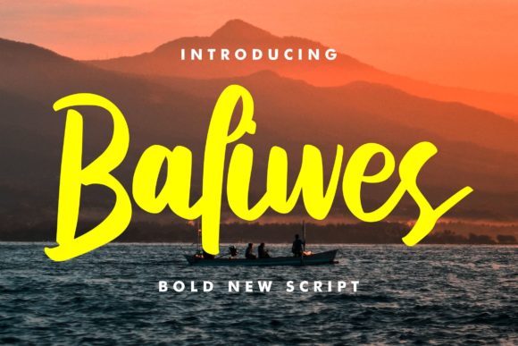 Baliwes Script: A Font for Business Elegance