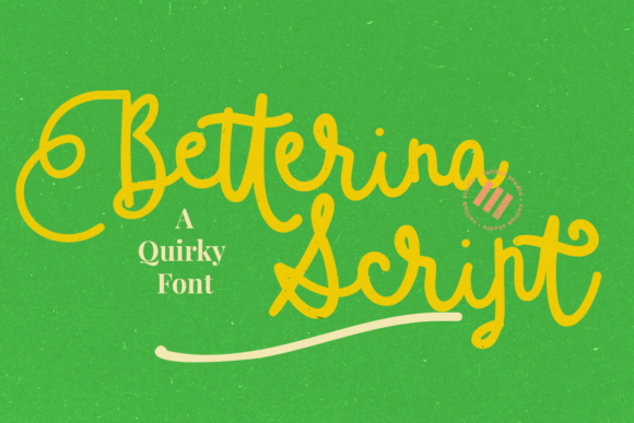 Betterina Script: Elegant Typography