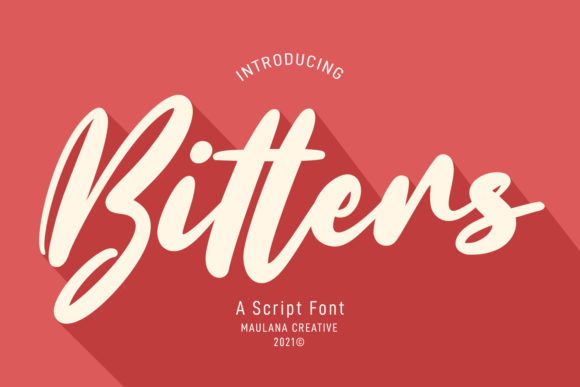 Bitters Script Font Review
