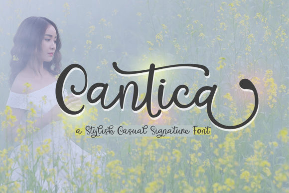 Cantica Script: A Stylish Font for Creative Projects