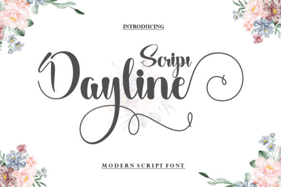 Dayline Script: A Stylish Font for Digital Campaigns