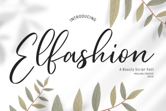 Elfashion Beauty Script: Elegant Font for Campaigns