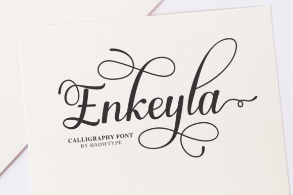 Enkeyla Script: A Font for Creative Campaigns