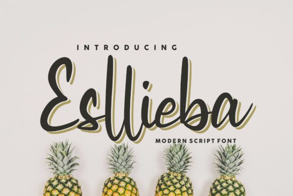 Esllieba Script: A Font That Elevates Your Brand