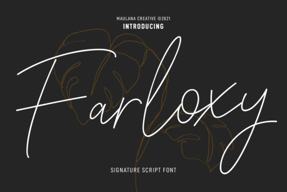 Farloxy Script: A Graceful Typeface