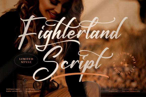 Fighterland Script Font for Business