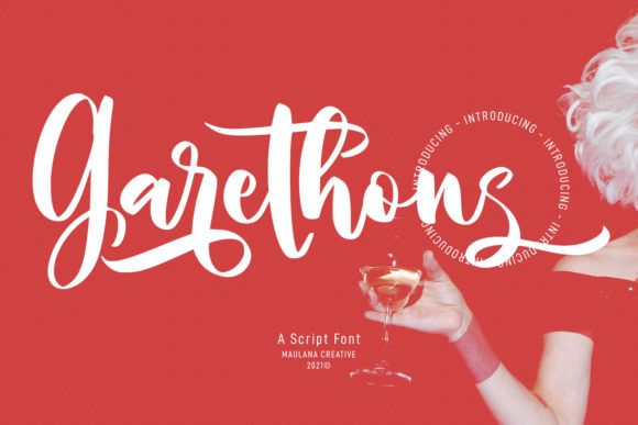 Garethons Script: Elegant Font for Business