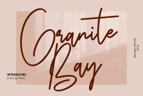 Granite Bay Script: A Font for Timeless Branding