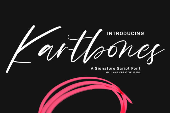 Kartbones Script: A Whimsical Font for Creative Marketing