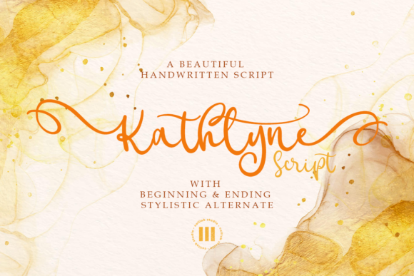 Kathlyn Script: A Delicate Web Font
