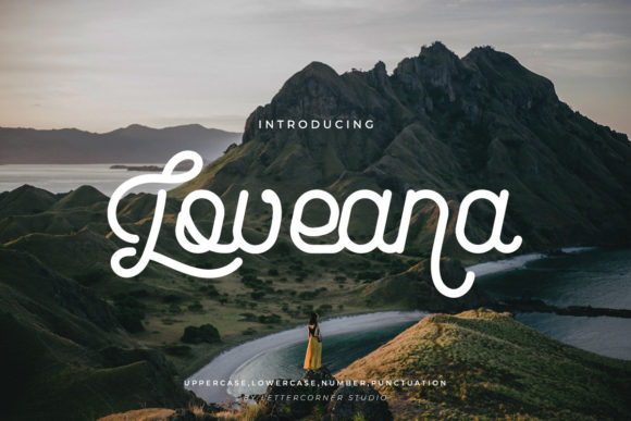 Lovena Script: A Vintage Style for Creative Projects