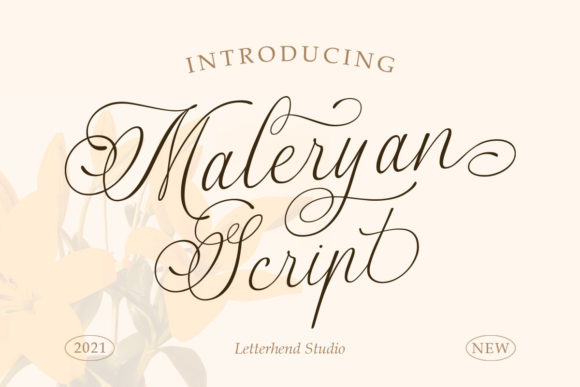 Maleryan Script: Elegant Font for Digital Marketing