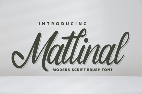 Matlinal Script: A Luxurious Font for Makers