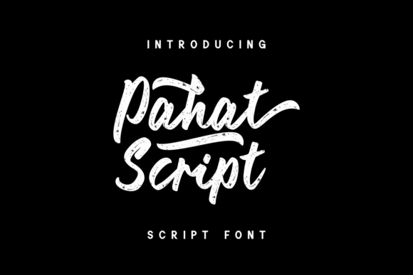 Pahat Script: A Refined Font for Elegant Design