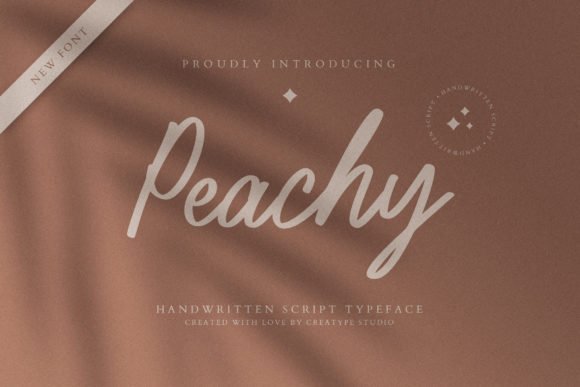 Peachy Script: A Font for Polished Branding