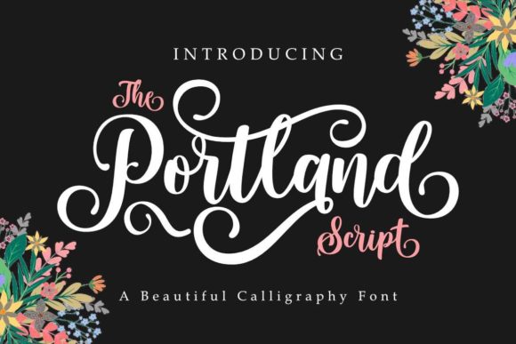 Portland Script: A Handwritten Font for Creative Makers