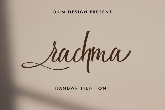 Rachma Script: A Stylish Font for Digital Marketing