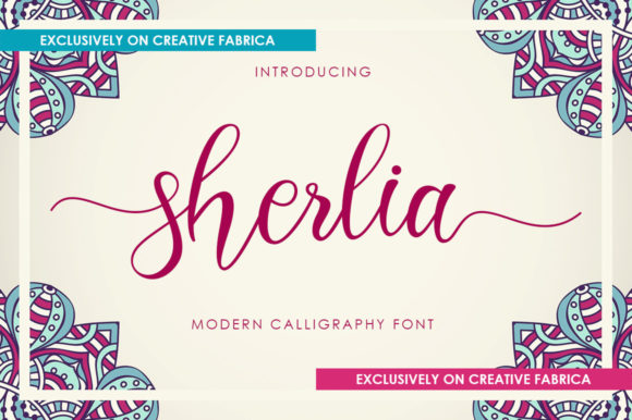Sherlia Script: A Delicate Typeface