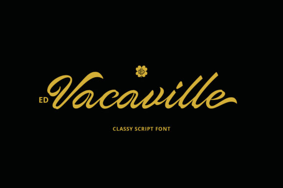 Vacaville Script: A Bold Handwritten Font