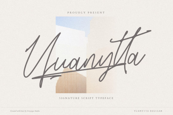 Yuanytta Script: Elegant Font for Digital Marketing